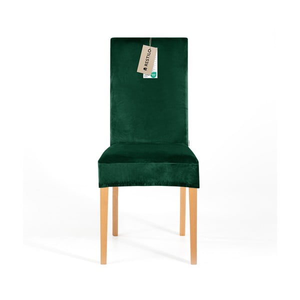 Zelený napínací poťah na stoličku 48 cm Sento – Restilo