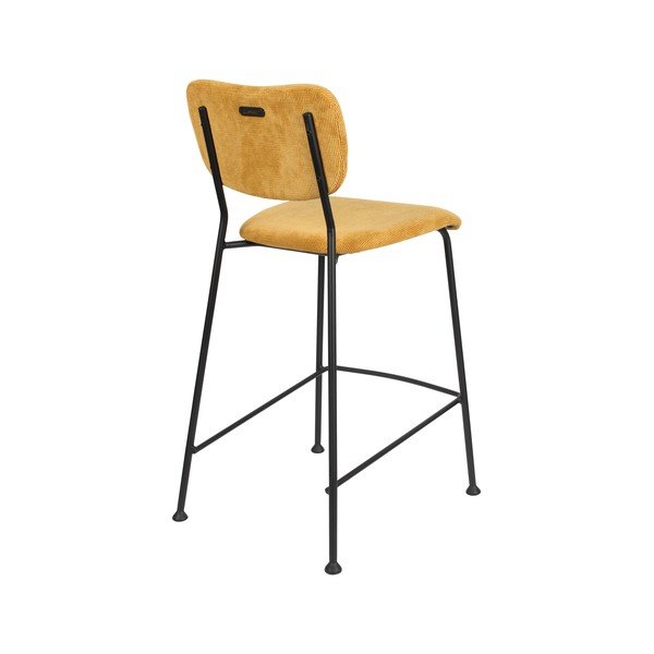 Okrovožlté barové stoličky v súprave 2 ks 92 cm Benson – Zuiver-image-3