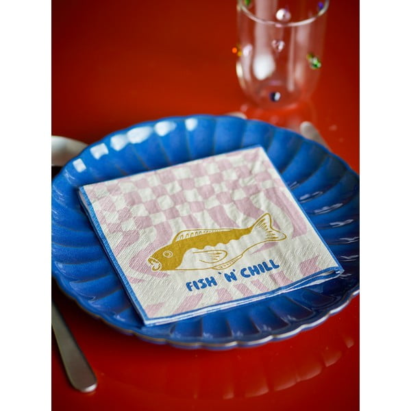 Papierové obrúsky v súprave 20 ks 33x33 cm Remy – Bloomingville-image-1