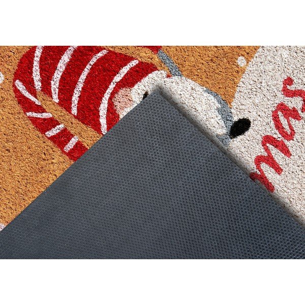 Rohožka s vianočným motívom z kokosového vlákna 40x70 cm Christmas Gnomes – Hanse Home-image-4