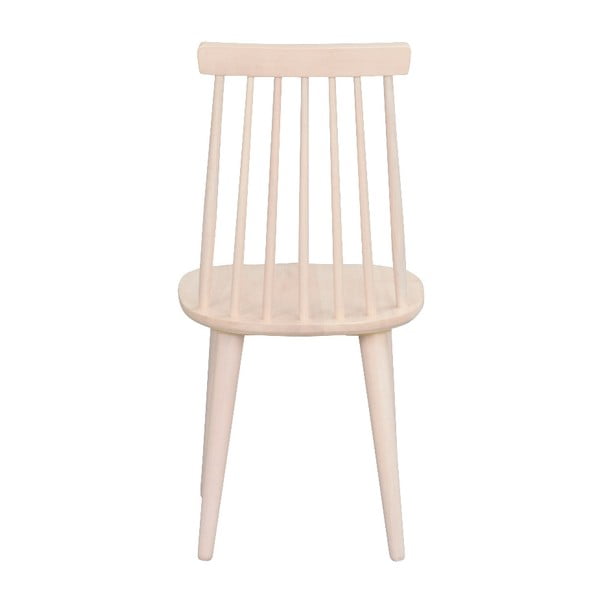Béžová jedálenská stolička z dreva kaučukovníka Rowico Lotta-image-2