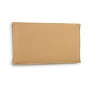 Čalúnené čelo postele v horčicovej farbe 206x106 cm Tanit – Kave Home