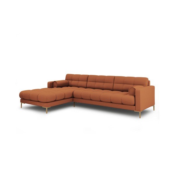 Rohová pohovka v tehlovej farbe (ľavý roh) Bali – Cosmopolitan Design-image-3