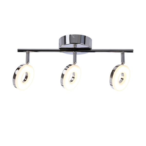 LED stropné svietidlo v lesklej striebornej farbe 47x16 cm Thema – Candellux Lighting-image-3