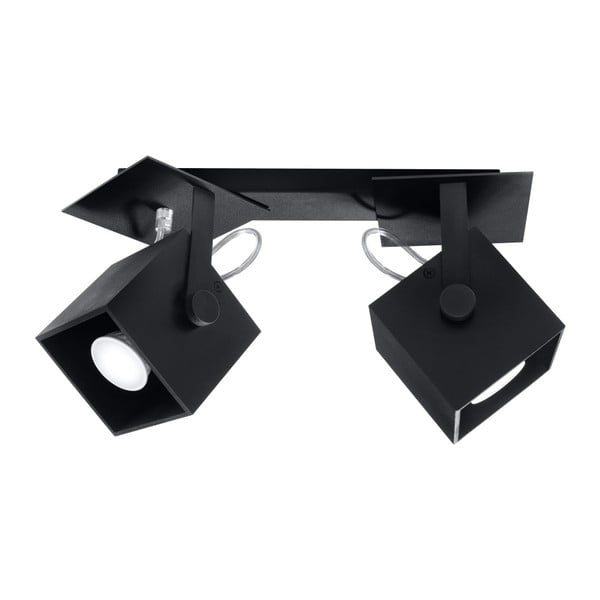 Čierne stropné svietidlo Sollux Noe Dos-image-1