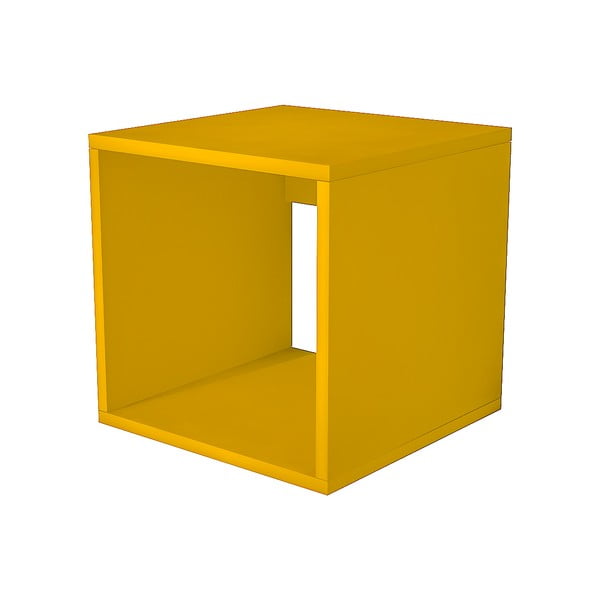 Žltý nočný stolík Biga - Gauge Concept