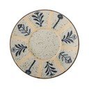 Dezertný tanier z kameniny v svetlomodrej a krémovej farbe ø 16 cm Leonie – Bloomingville