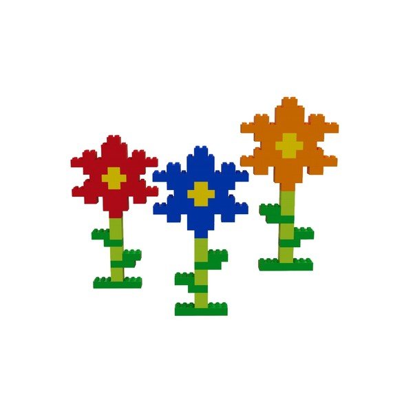 Súprava stavebných kociek ku guličkovej dráhe Hubelino Rainbow, 120 ks-image-2