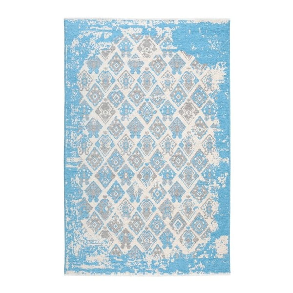 Sivo-modrý obojstranný koberec Halimod Morgana, 125 × 180 cm