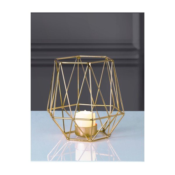 LED lampáš v mosadznej farbe Best Season Wire-image-1