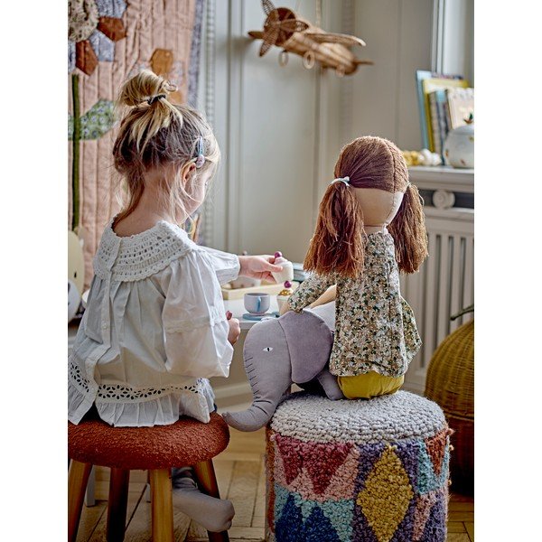 Detský puf z textílie buklé Miaki – Bloomingville Mini-image-4