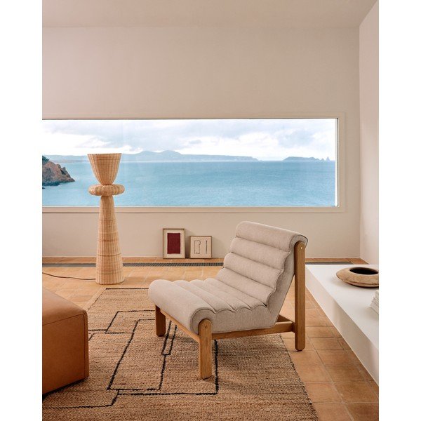 Béžové kreslo Magira – Kave Home-image-1