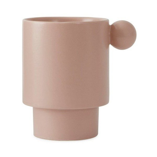 Svetloružový porcelánový hrnček Inka – OYOY Living Design