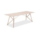 Jedálenský stôl s doskou z dubového dreva 220x90 cm Tink - Gazzda