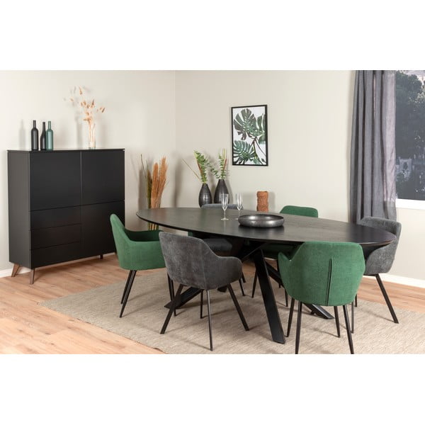 Jedálenský stôl v dekore jaseňa 240x120 cm Cox - Tenzo-image-4