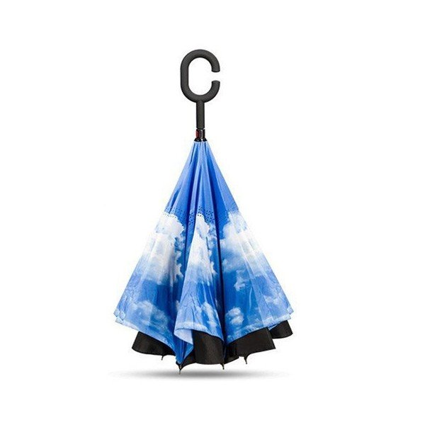Modro-čierny dáždnik Sky, ⌀ 110 cm-image-2
