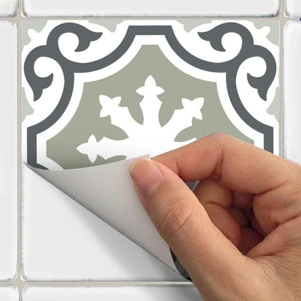 Sada 30 nástenných samolepiek Ambiance Oslo, 10 x 10 cm-image-3