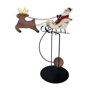 Vianočné dekorácia Santa in Sleigh Pendulum - G-Bork