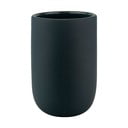 Antracitovosivý keramický téglik na zubné kefky Lotus – Mette Ditmer Denmark