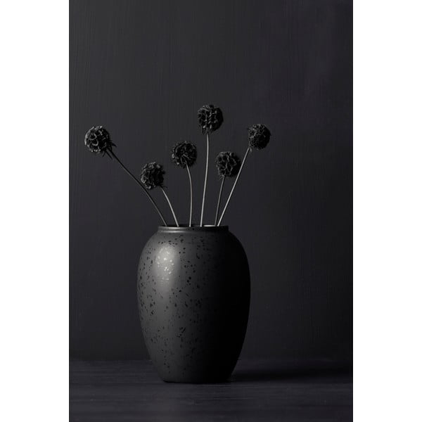 Čierna kameninová váza (výška  20 cm) Gastro  – Bitz-image-4