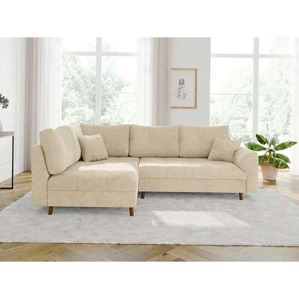 Béžová rohová pohovka (ľavý roh) Ariella – Ropez-image-1