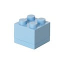 Svetlomodrý úložný box LEGO® Mini Box