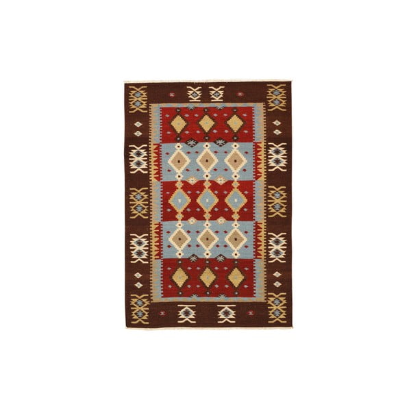 Ručne tkaný koberec Kilim Niral, 140x200cm