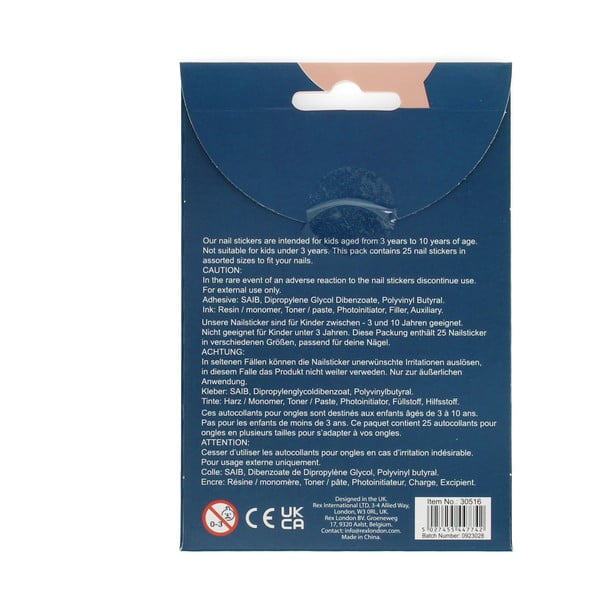 Kreatívna súprava Cosmic Love – Nail stickers – Rex London-image-3