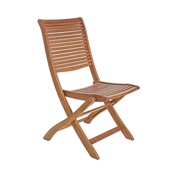 Drevená záhradná stolička v prírodnej farbe Noemi – Bizzotto