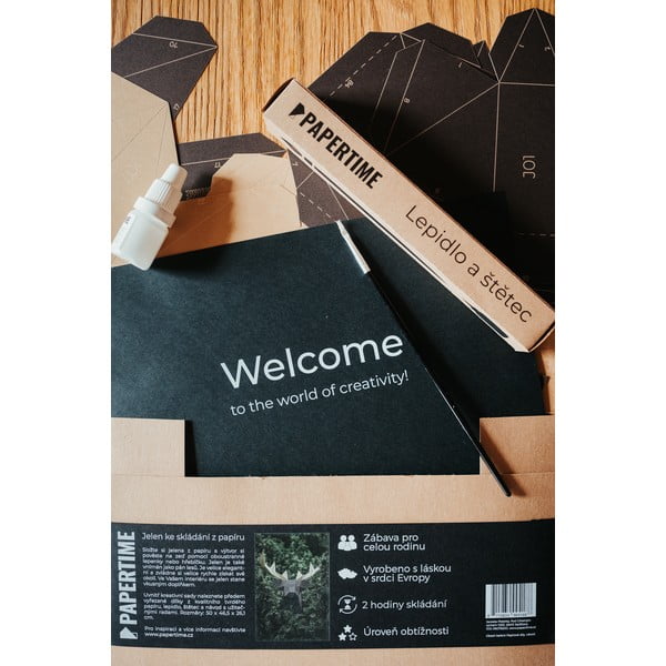 Lepidlo a štetec pre kreatívne súpravy Papertime-image-1