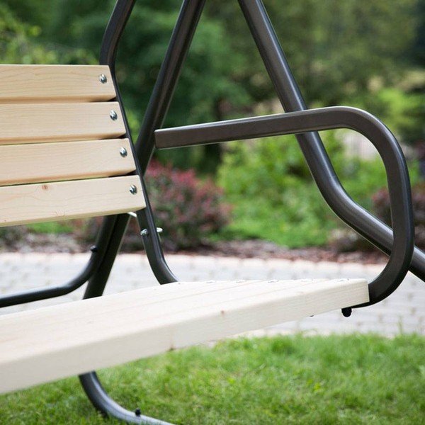 Kovová záhradná hojdačka Toledo - Dajar-image-1