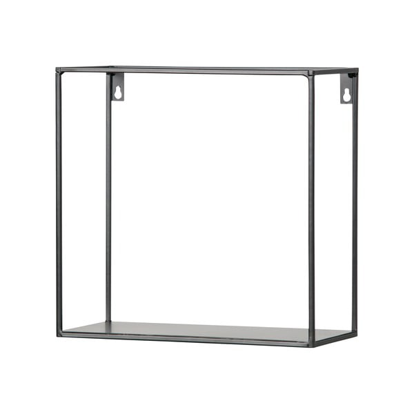 Súprava 2 čiernych nástenných políc WOOOD Meert-image-3