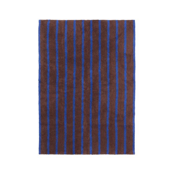 Modrý/hnedý bavlnený koberec 200x300 cm Mika – Jotex