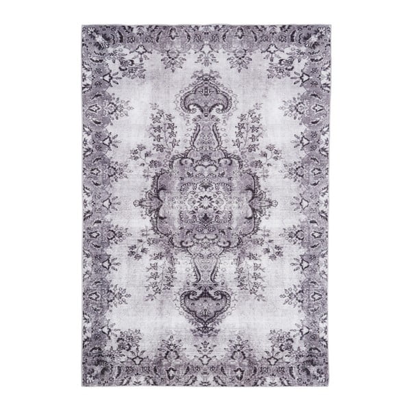 Svetlosivý koberec Floorita Jasmine Light Grey, 80 × 150 cm