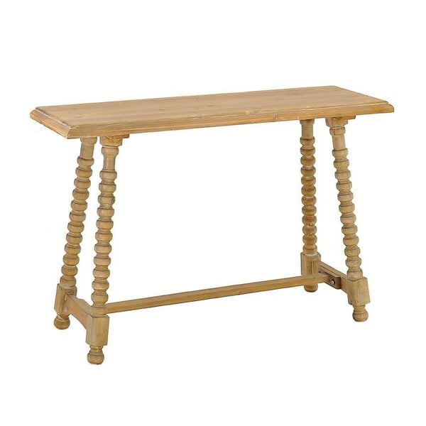 Drevený pracovný stôl InArt Plain, 120x40x79 cm