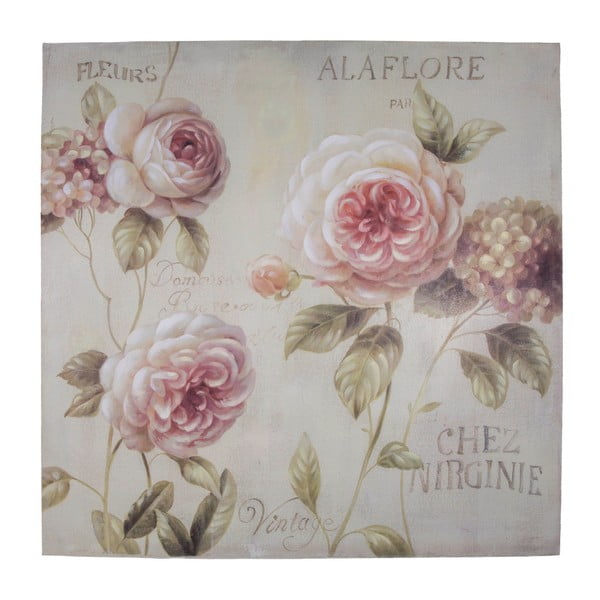 Obraz na plátne Antic Line Alaflore, 80 × 80 cm