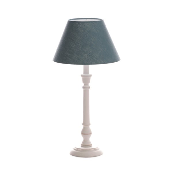 Stolná lampa Laura Light Blue/Washed White, 51 cm