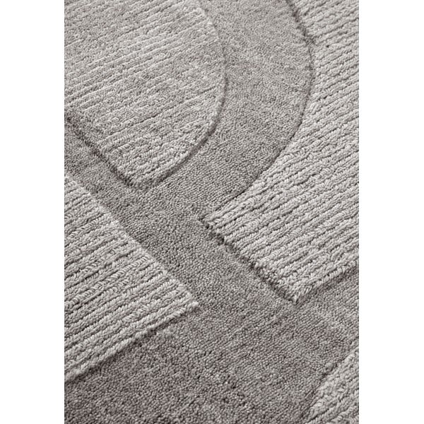 Sivý ručne tkaný vlnený koberec 80x150 cm Alexis – Villeroy&Boch-image-4