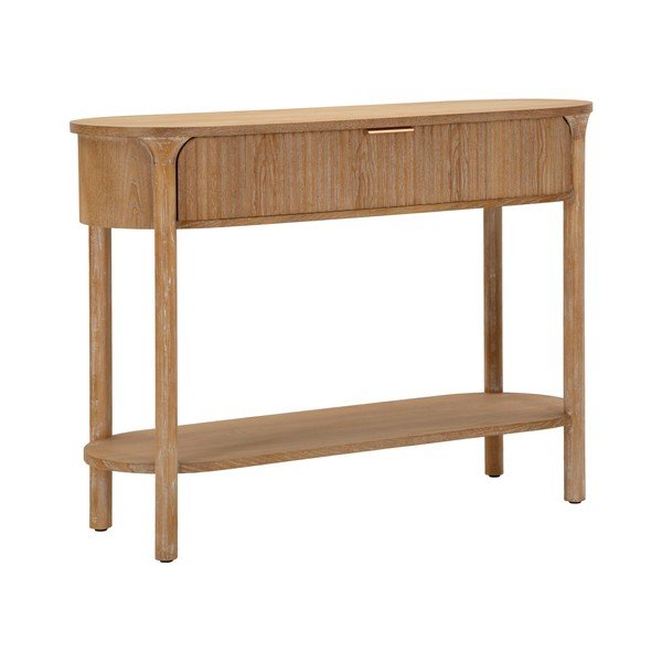 Konzolový stolík z jedlového dreva v prírodnej farbe 40x110 cm Gothenburg – Mauro Ferretti