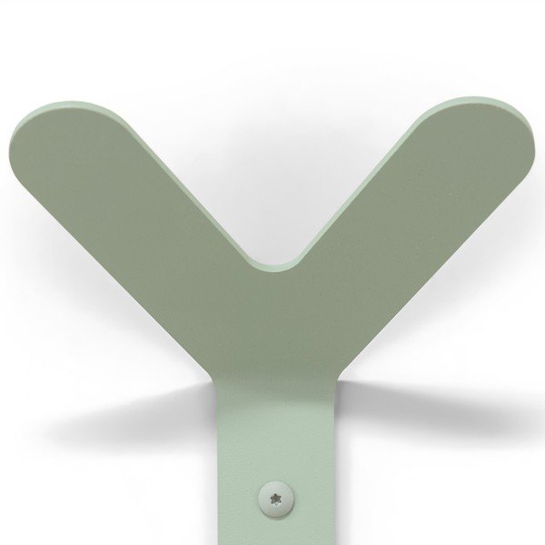 Sivozelený oceľový nástenný vešiak 66 cm Frondo – Spinder Design-image-3