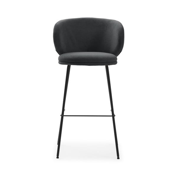 Tmavosivé barové stoličky v súprave 2 ks (výška sedadla 65 cm) Rush – Marckeric-image-2