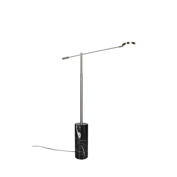 Čierna/v striebornej farbe LED stojacia lampa (výška  145 cm) Fiore – Trio Select-image-2