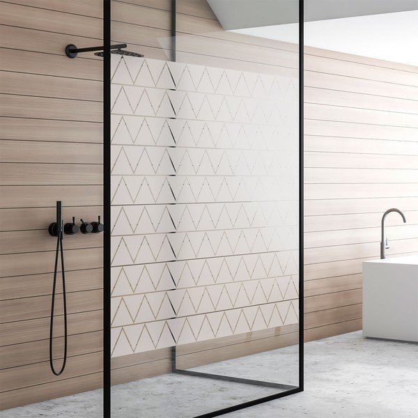 Samolepky na okno 100 ks 10x10 cm Triangle – Ambiance-image-1