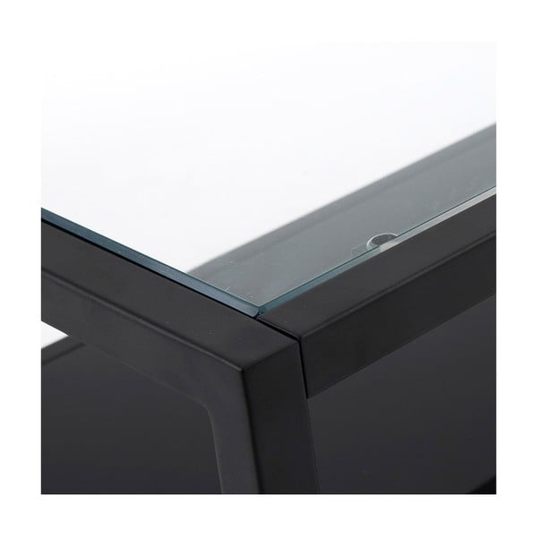 Čierny konferenčný stolík Kave Home Green Hill, 80 x 80 cm-image-3