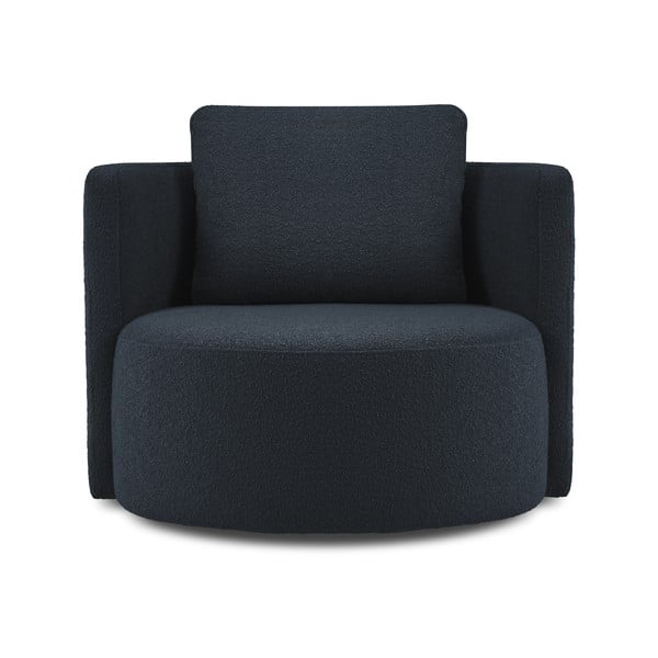 Tmavomodré otočné kreslo Interieurs 86 Nael-image-2