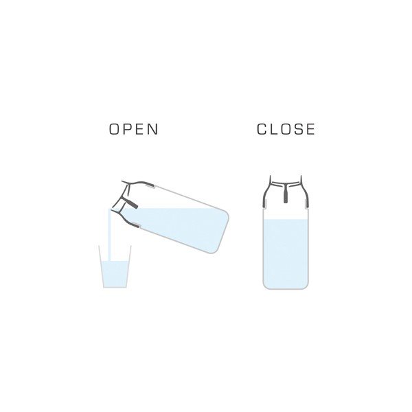 Biela karafa Kinto Capsule, 1 l-image-3