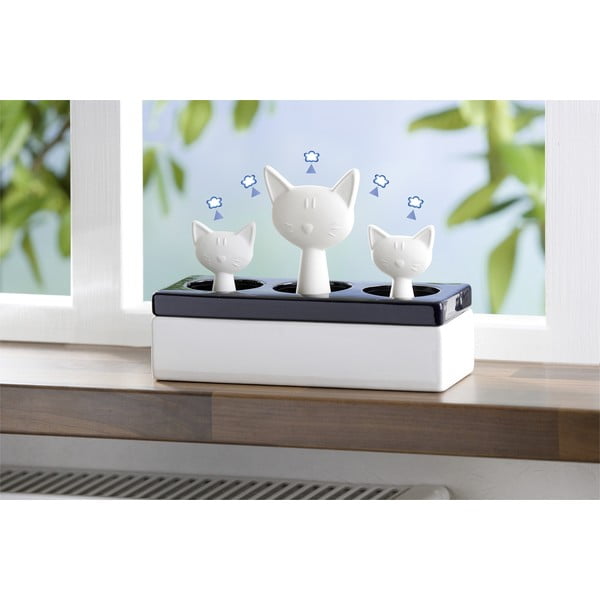 Keramický zvlhčovač Cat Family - Maximex-image-1
