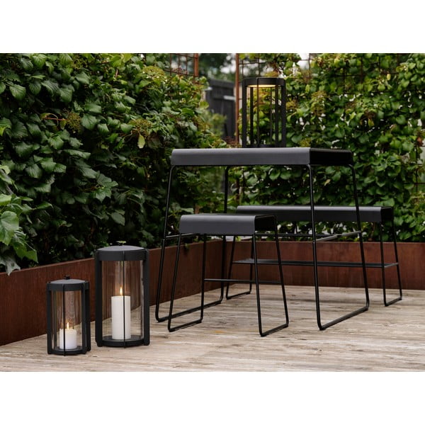 Čierna kovová stolička A-Stool – Zone-image-1