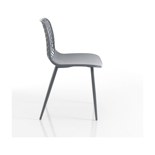 Sivé jedálenské stoličky v súprave 2 ks Nairobi – Tomasucci-image-2