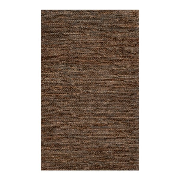Ručne tkaný koberec Linie Design Botanic Charcoal, 50 x 80 cm